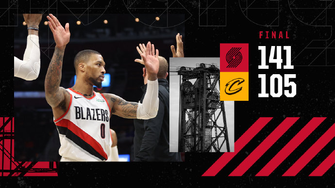 178直播讯 5月6日讯 NBA常规赛，骑士主场迎战开拓者