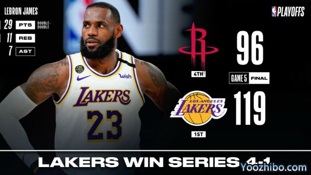 <a href=/lanqiu_zbo/lakers/ target=_blank class=infotextkey>湖人</a>大胜<a href=/lanqiu_zbo/rockets/ target=_blank class=infotextkey>火箭</a>大比分4-1晋级西决