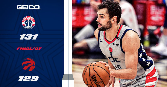 178直播讯 5月7日讯 NBA常规赛奇才对阵猛龙